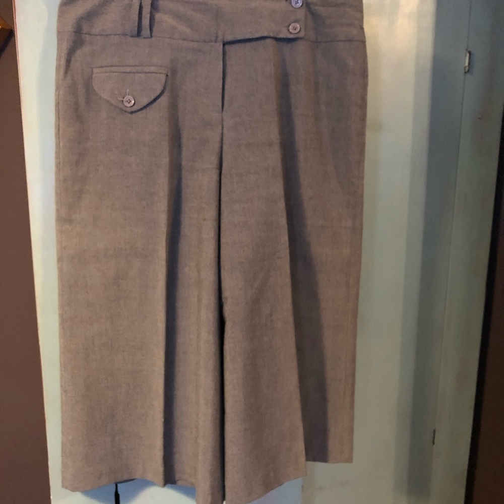 Grey Cropped slack
